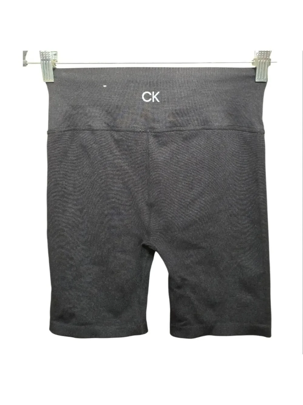 Calvin Klein Performance Ribbed Bike Shorts - Picture 3 of 3